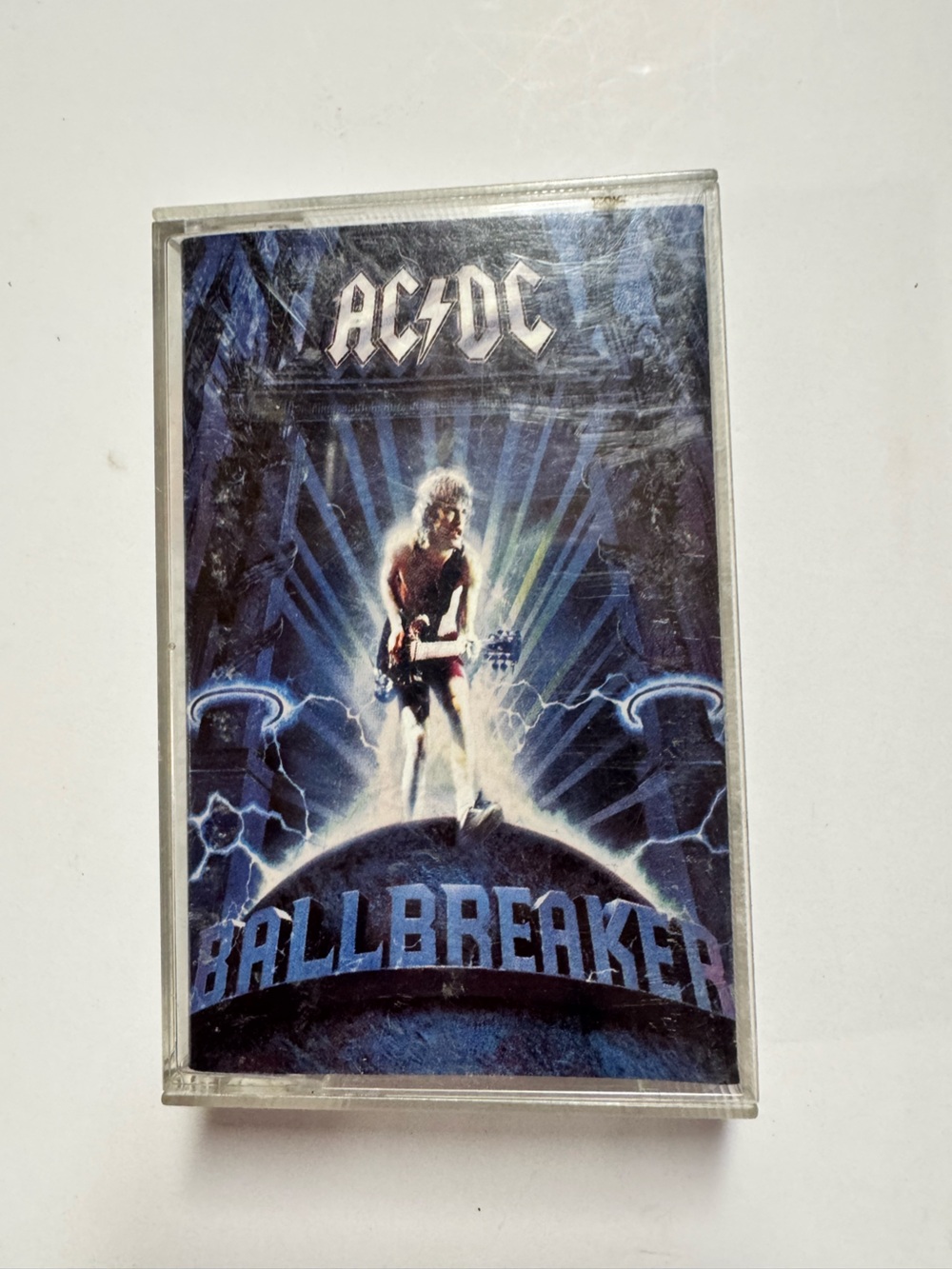 AC/DC Ballbreaker Cassette Tape 1995 Vintage Rock Music Album